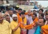 सांसद बृजभूषण शरण सिंह के प्रतिनिधि का जन्मदिन समारोह:हरिहरगंज में हुआ आयोजन, समर्थकों ने किया स्वागत
