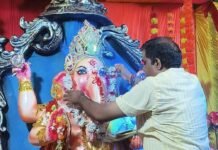 गणेश प्रतिमाएं पंडालों में स्थापित:माहौल भक्तिमय हुआ, तीन दिनों तक चलेगा पूजा-अर्चना का दौर