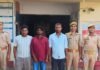 कोनकटी चौराहे पर मारपीट के विवाद में तीन आरोपी गिरफ्तार:पुलिस ने शांति व्यवस्था बनाए रखने के लिए भेजा कोर्ट, एक पहले भी पकड़ा गया था