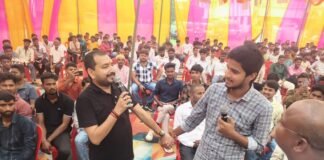 कप्तानगंज में क्रिकेट कप्तानों को मिले 1-1 हजार रुपए:युवा संवाद में 'बेस टू स्पेस' अभियान पर जोर, बस्ती के भविष्य पर चर्चा