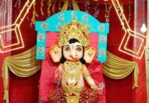 दूसरे दिन भी गणेश उत्सव की रही धूम:गणपति बप्पा मोरया के जयकारों से गूंजा सिसवा, रोशनी से जगमगाए पंडाल