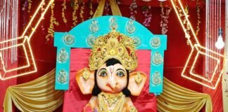 दूसरे दिन भी गणेश उत्सव की रही धूम:गणपति बप्पा मोरया के जयकारों से गूंजा सिसवा, रोशनी से जगमगाए पंडाल
