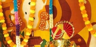 श्रावस्ती में पंडालों में विराजे बप्पा:गणेश महोत्सव के दूसरे दिन भक्ति गीतों से गूंजे पंडाल, ऋद्धि-सिद्धि के साथ हुई पूजा