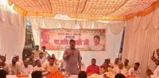 सिरसिया बाजार में विधायक ने किया सड़क का लोकार्पण:बोले- गांवों में गोलबंदी खत्म, क्षेत्र विकास की राह पर