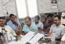 नीति आयोग के इंडिकेटरों की समीक्षा:श्रावस्ती में हुई बैठक, अधिकारियों को दिए गए लक्ष्य पूरे करने के निर्देश