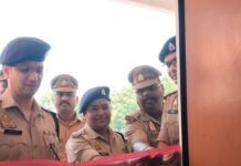 एसपी ने किया कोल्हुई थाना में कंट्रोल रूम का उद्घाटन:सीमावर्ती क्षेत्रों में संचार होगा मजबूत