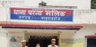 महराजगंज पुलिस ने किया वांछित अभियुक्त को गिरफ्तार:परसामलिक थाने में दर्ज कई मामले में कोर्ट भेजा