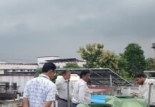 CMO को अस्पताल में बिना ढक्कन पानी की टंकियां मिलीं:छत पर अव्यवस्था देख फटकार लगाई, व्यवस्थाएं सुधारने के निर्देश