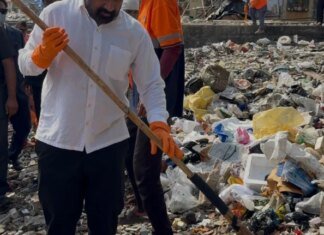 श्रीकांत शिंदे की पहल पर वरली में शुरू हुई स्वच्छता मुहिम
