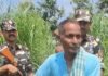 नेपाल से तस्करी कर लाई जा रही शराब पकड़ी:SSB और पुलिस ने गन्ने के खेत में नाका लगाकर 90 बोतल जब्त की नेपाली शराब