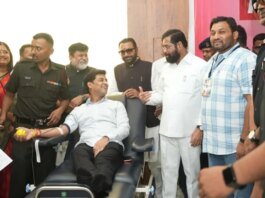 जवान सीमा पर खून बहा रहा है, महाराष्ट्र रक्तदान से उसके साथ खड़ा है – एकनाथ शिंदे