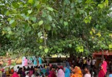श्रावस्ती में नुक्कड़ नाटक से दिया सही पोषण का संदेश:प्रोग्रेसिव फाउंडेशन और स्वास्थ्य विभाग ने ग्रामीणों को समझाया संतुलित खान-पान व स्वच्छता