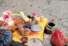 लालपुर खदरा में गणेश चतुर्थी पर हुआ मंदिर का शुभारंभ:मुंबई में काम करने वाले बिरजू ने गांव में बनवाया सिद्धिविनायक मंदिर, 2000 से ज्यादा लोगों ने पाया प्रसाद