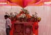 घुघली में श्रद्धा और उत्साह से मनाई गई विश्वकर्मा पूजा:दिनभर उमड़ा भक्तों का हुजूम, पंडालों में हुई विधि-विधान से पूजा