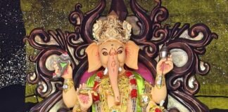 तांजवा गांव में गणपति बप्पा की भव्य प्रतिमा स्थापित:पूरे इलाके में बनी आकर्षण का केंद्र, सुबह-शाम उमड़ रही भक्तों की भीड़, उत्सव का माहौल