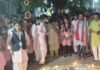 प्रधानमंत्री के जन्मदिन पर कस्तूरबा विद्यालय में रंगोली कार्यक्रम:छात्राओं ने बनाई आकर्षक रंगोलियां, नगर पंचायत के लोग भी हुए शामिल