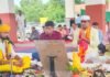 भिनगा में 62वीं वाहिनी SSB ने मनाई विश्वकर्मा पूजा:जवानों ने वाहनों और तकनीकी उपकरणों की भी पूजा की