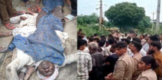 मथुरा में बोरिंग के दौरान हाईटेंशन लाइन की चपेट में आने से 3 लोगों की मौत
