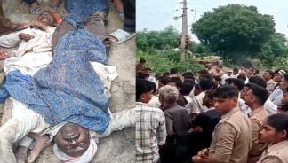 मथुरा में बोरिंग के दौरान हाईटेंशन लाइन की चपेट में आने से 3 लोगों की मौत