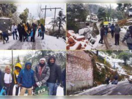 पहाड़ी इलाकों में सितंबर के महीने में दिसंबर जैसी बर्फबारी