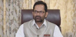 दुनिया संकट में भी भारत सुरक्षित: मुख्तार अब्बास नकवी