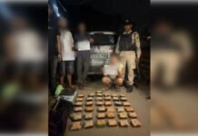 असम में तीन करोड़ की हेरोइन बरामद, तीन ड्रग तस्कर गिरफ्तार