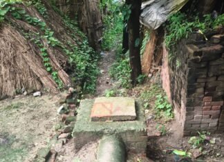बस्ती में इंटरलॉकिंग सड़क खराब:गंधार गांव में राहगीरों को आवागमन में परेशानी