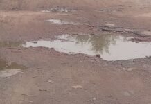 कल्ला भट्टा-भीखपुर मार्ग बदहाल, आवागमन बाधित:जलभराव और गड्ढों से लोग परेशान, मरम्मत की मांग