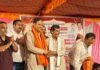 महराजगंज में कवि बेचन प्रसाद की प्रतिमा का अनावरण:चौथी पुण्यतिथि पर राजेश जायसवाल ने किया अनावरण