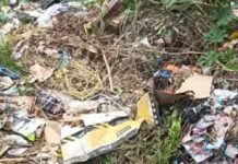 गैंसड़ी में कब्रिस्तान मार्ग पर गंदगी, जलभराव:नगर पंचायत की कार्यप्रणाली पर उठे सवाल, बीमारी का खतरा