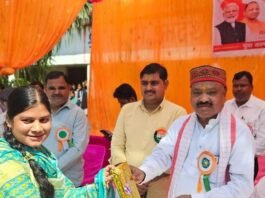 श्रावस्ती विधायक ने खेल प्रतियोगिता में खिलाड़ियों का उत्साह बढ़ाया:कैलाशपुर के इंटर कॉलेज में हुआ आयोजन, कई नेता रहे मौजूद