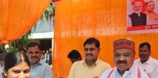 श्रावस्ती विधायक ने खेल प्रतियोगिता में खिलाड़ियों का उत्साह बढ़ाया:कैलाशपुर के इंटर कॉलेज में हुआ आयोजन, कई नेता रहे मौजूद