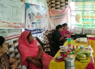 श्रावस्ती में सेवा सेतु अभियान जारी:जमुनहा में पांचवें दिन भी लगा शिविर, मौके पर समस्याओं का निपटारा