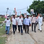 दलितों के कथित अपमान पर कांग्रेस का विरोध मार्च:श्रावस्ती में खड़गे कार्यक्रम स्थल शुद्धिकरण और राहुल गांधी पर FIR का विरोध दलितों के कथित अपमान पर कांग्रेस का विरोध मार्च:श्रावस्ती में खड़गे कार्यक्रम स्थल शुद्धिकरण और राहुल गांधी पर FIR का विरोध