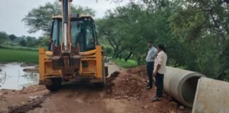 मुख्यमंत्री हेल्पलाइन में शिकायत का त्वरित असर, खेमड़ा की क्षतिग्रस्त पुलिया हुई दुरुस्त News Desk