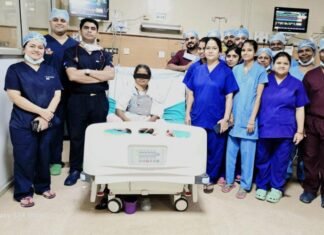बिहार की 48 वर्षीय महिला की अम्बेडकर अस्पताल में सफल बाईपास सर्जरी News Desk