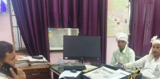 धान की फसल में दाना न बनने का खतरा:माशा कलां में किसान नेता ने कृषि अधिकारियों से मांगा उचित मुआवजा, सर्वे में वैज्ञानिक आकलन की मांग