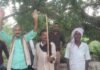 छेदी पुरवा गांव में तेंदुआ ने बकरी को बनाया निवाला:ग्रामीणों में दहशत, वन विभाग कर रहा निगरानी; पिंजरा लगाया गया