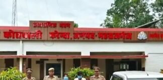 फरेंदा पुलिस ने 30 पेटी अवैध शराब पकड़ी:दो तस्कर गिरफ्तार, 'बंटी-बबली' ब्रांड की शराब बरामद