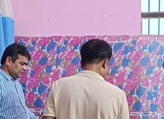 श्रावस्ती में अनियंत्रित होकर पलटी बाइक:युवक गंभीर घायल, प्राथमिक उपचार के बाद बहराइच रेफर