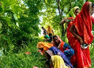 गोपियापार में हलछठ पर महिलाओं ने बच्चों के लिए पूजन:भगवान बलराम की जयंती पर व्रत रखा, परिवार की सुख-शांति और समृद्धि मांगी