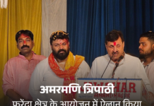 Amarmani Tripathi Pharenda Election Disqualification Legality Analysis