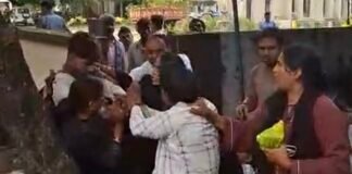 Maharajganj News | Husband Wife Fight at Counseling Center Video Viral