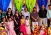 श्रीकृष्ण जन्मोत्सव धूमधाम से मनाया गया:बस्ती के कप्तानगंज में प्राथमिक से इंटर कॉलेज तक राधा-कृष्ण की झांकियों ने मोहा मन