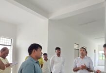 देवरीखेरा में 12.60 करोड़ की महिला आईटीआई का निरीक्षण:75 फीसदी काम पूरा, डीएम ने कहा- रफ्तार बढ़ाएं, जल्द शुरू हों कक्षाएं