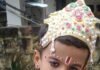 राम नारायण मदेशिया शिशु मंदिर में बच्चों ने मनमोहक झांकी:बहराइच में रूप सज्जा प्रतियोगिता में राधा-कृष्ण बने बच्चों ने सबका मन मोहा