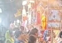 बहराइच में आज धूमधाम से मनेगी जन्माष्टमी:105 साल पुराने रामजानकी मंदिर में खास सजावट, भीड़भाड़ वाले इलाकों में पुलिस तैनात