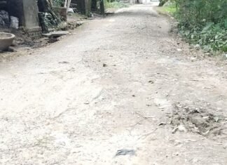 विशुनपुर गबड़ुआ-धर्मपुर मार्ग जर्जर:गड्ढों और कीचड़ से लोग परेशान, दुर्घटना की आशंका; ग्रामीणों ने मरम्मत मांगी