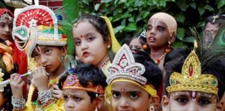 श्रावस्ती के सिसवारा बाजार में जन्माष्टमी की तैयारियां पूरी:कलाकार करेंगे लीलाओं का मंचन, कार्यक्रम को लेकर श्रद्धालुओं में दिख रहा उत्साह