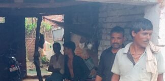 बाइक अनियंत्रित होकर खाई में पलटी, युवक घायल:श्रावस्ती में कोलाभार मझगवां प्रधान पुरवा निवासी अजय कुमार को लगी चोटें